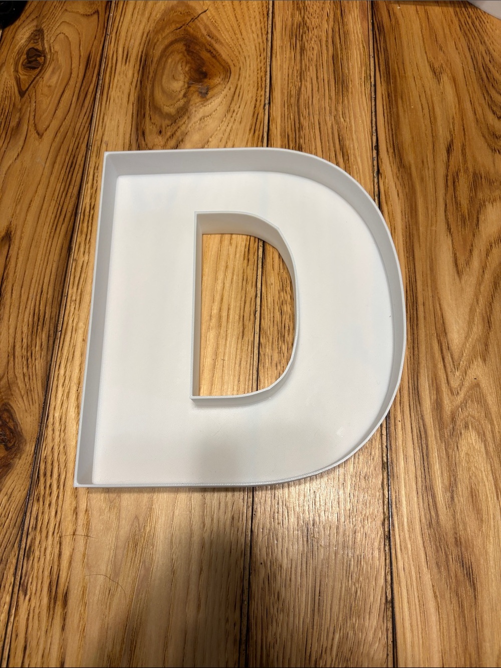 Amazon White Decorative Letter D Tray
